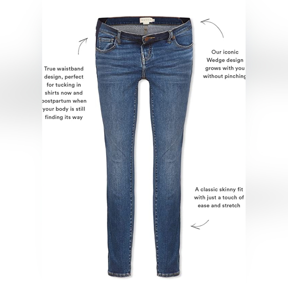 HATCH Collection | Maternity Skinny Jeans | Under The Belly Fit